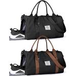 Gym Bag Womens Mens with Shoes Compartment and Wet Pocket,Travel Duffel Bag for Women for Plane,Sport Gym Tote Bags Swimming Yoga,Small Waterproof Weekend Overnight Bag Carry on Bag Hospital Holdalls
