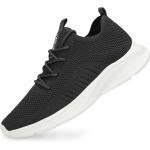 VAMJAM Men's Running Shoes Fashion Sneakers - Lightweight Breathable Flying Knitting Lace Up Mesh Walking Shoes Workout Casual Sports Shoes