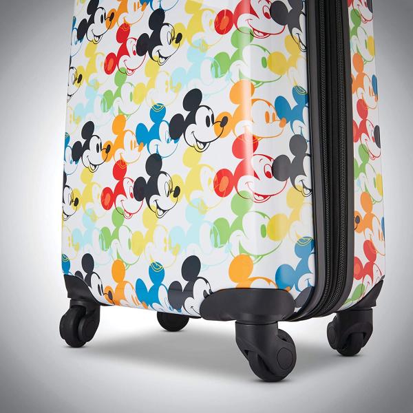 AMERICAN TOURISTER Disney Hardside Luggage with Spinner Wheels, Mickey Mouse 2, 2-Piece Set (18/21)