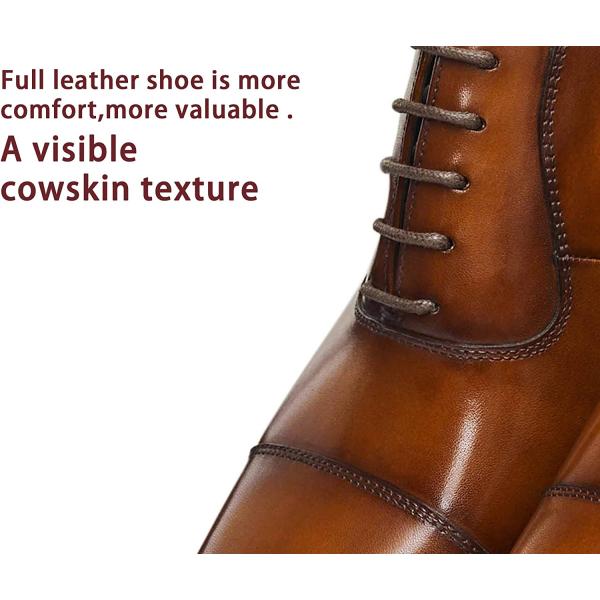 Men’s Dress Oxford Formal Shoes LeatherBusiness Shoes for Men