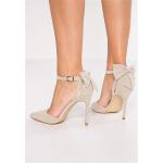 Fashare Womens High Heels Bow Tie Back Sexy Stiletto Ankle Strap Wedding Dress Pumps Shoes