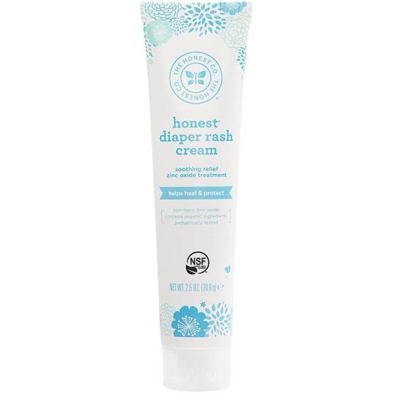 The Honest Company， Diaper Rash Cream， 2.5 Oz