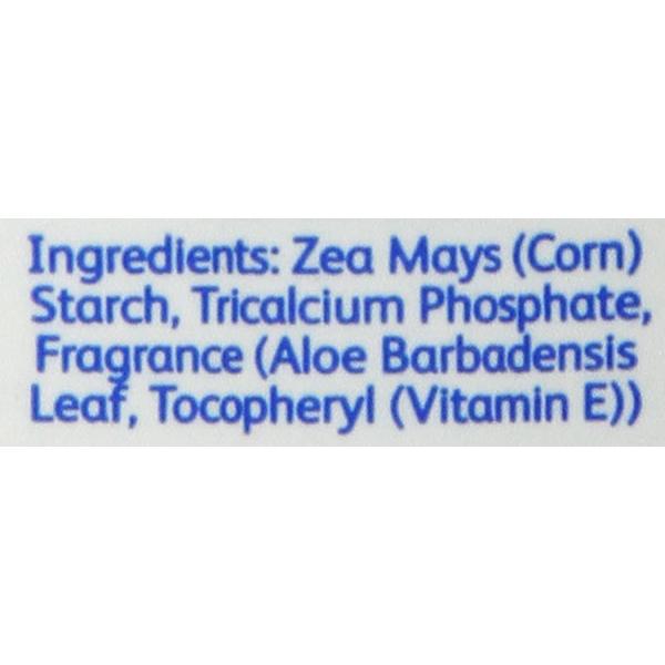 Johnson's Baby Naturally Derived Cornstarch Baby Powder with Aloe and Vitamin E for Delicate Skin， Hypoallergenic and Free of Parabens， Phthalates， and Dyes for Gentle Baby Skin Care， 1.5 oz