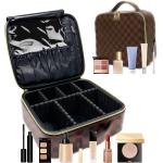 Large Cosmetic Bag, Portable Makeup Bag Adjustable Partition, Cosmetic Bags for Women, Toiletry Travel Organizer Make Up Bags