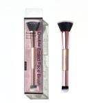 BEASOFEE Perfection Makeup Brushes 5pcs Makeup Brushes Set Synthetic Foundation Powder Concealers Eye shadows Blush Makeup Brushes with Black Bag (Black)