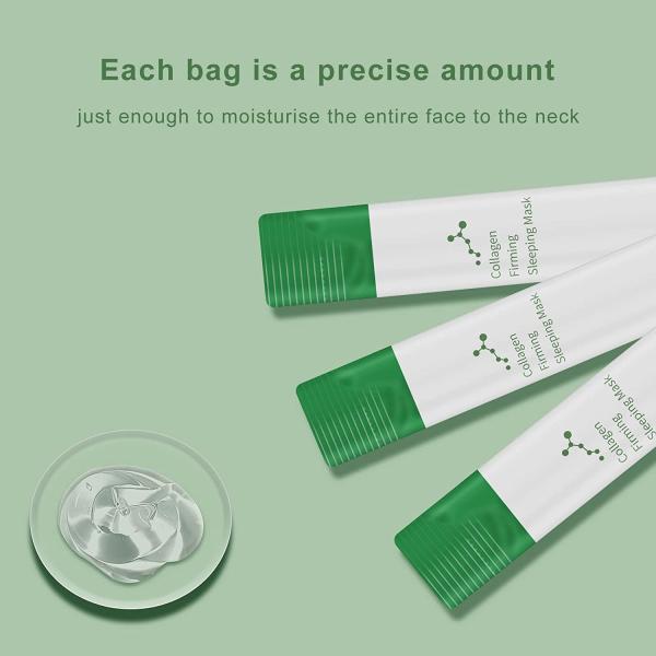 Hywestger 20 Packs Collagen Face Mask,Sleeping Facial Mask Wash-Free Mask,Hydrating Face Masks ,Face Mask Skin Care For Women And Men