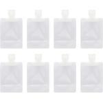 RIIEYOCA 12 Piece Portable Travel Liquid Clear Plastic Empty Packaging Bag, With funnel, dropper, brush, Used for shampoo/shower gel/hand sanitizer/daily necessities,etc.(Mixed suit)
