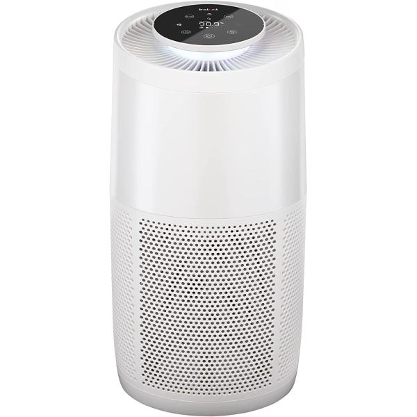 Instant HEPA Quiet Air Purifier, From the Makers of Instant Pot with Plasma Ion Technology for Rooms up to 630ft2; removes 99% of Dust, Smoke, Odors, Pollen & Pet Hair, for Bedrooms & Offices, Pearl