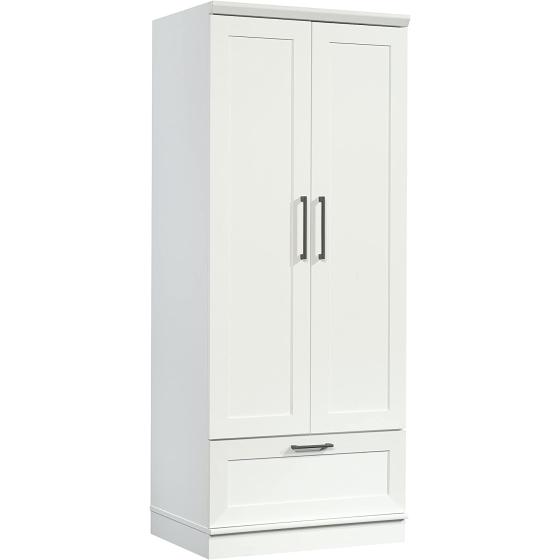 Sauder Homeplus Wardrobe， Soft White finish