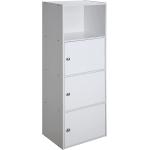 Convenience Concepts Xtra Storage 3 Door Cabinet with Shelf， White