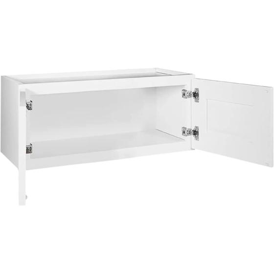 Design House Kitchen Cabinets-Wall， 30x12x12， White