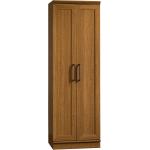 Sauder HomePlus Storage Cabinet， Sienna Oak finish