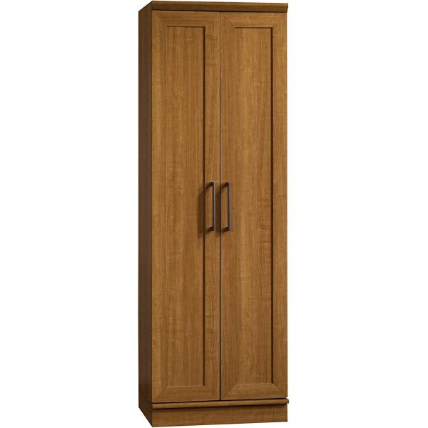 Sauder HomePlus Storage Cabinet， Sienna Oak finish