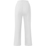YKARITIANNA Casual Cotton Linen Pants Men,Basic Midweight Drawstring Quick Dry Loose Comfy Slacks,Printed Waistband Trousers
