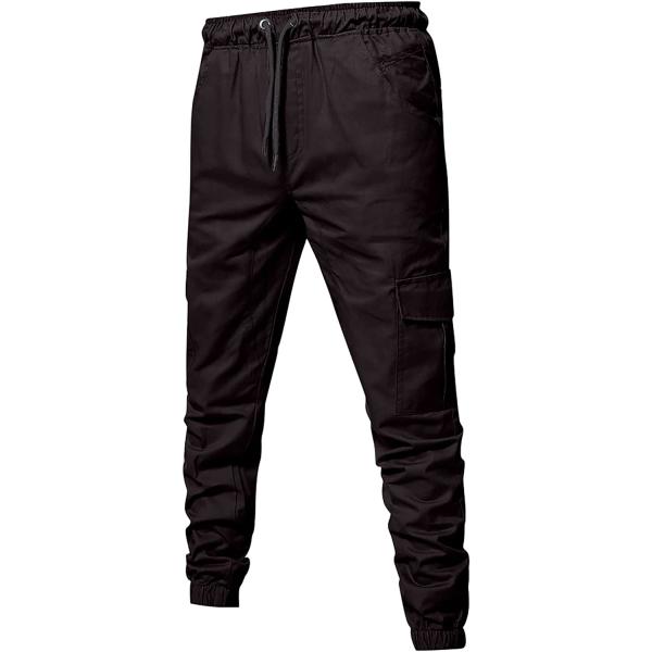 Mens Joggers Cargo Pants Athletic Workout Track Pants Tactical Fashion Track Pants Plaid Tapered Sweatpants