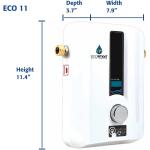 EcoSmart ECO 11 Electric Tankless Water Heater, 13KW at 240 Volts with Patented Self Modulating Technology