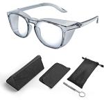 Safety Goggles Protective Eyewear, Safety Glasses for Men, Women and Nurse Eye Protection, with Small Eyeglass Screwdriver