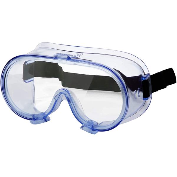 VAKKER Safety Goggles FDA Registered, Z87.1 Safety Glasses Eye Protection-Medical Goggles Fit Over Eyeglasses-Unisex Ultra Clear Protective Glasses Protective Eyewear-Lab Goggles Medical Protection