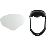 Uvex Bionic Face Shield with Clear Polycarbonate Visor and Anti-Fog/Hard Coat (S8510)