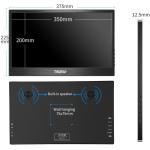Thinlerain Portable Monitor, 15.6 Inch FHD IPS 1920x1080P Display USB C Type C Monitor External Second Monitor for Laptop PS3 PS4 Xbox Switch, USB C, Mini Hdmi, Type A, Built-in Speaker