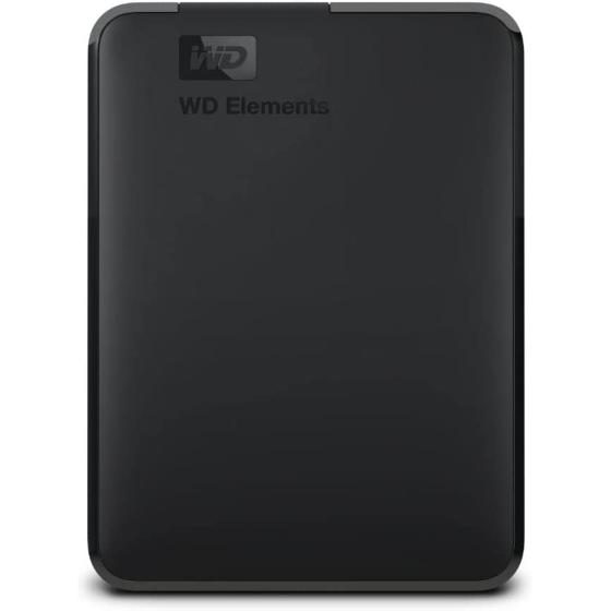 WD 5TB Elements Portable HDD, External Hard Drive, USB 3.0 for PC & Mac, Plug and Play Ready - WDBU6Y0050BBK-WESN