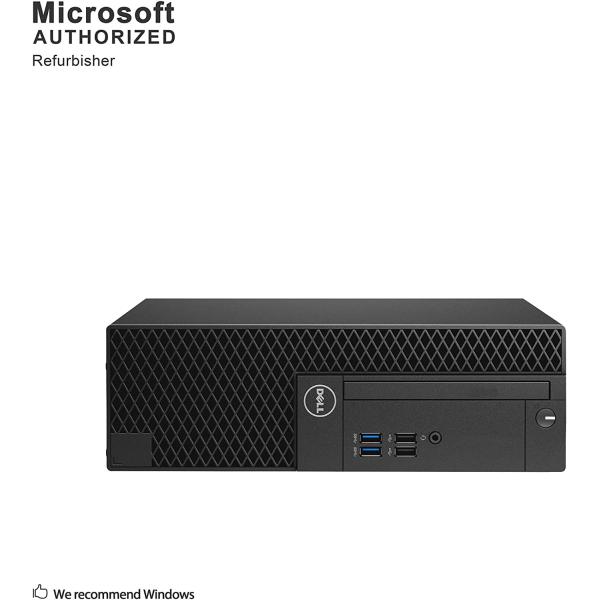 Dell 99K5T OptiPlex 3050 Small Form Factor Desktop Computer, Intel Core i5-7500, 8GB DDR4, 256GB Solid State Drive, Windows 10 Pro (Renewed)