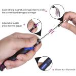 Precision Screwdriver Set, 61 in 1 Computer Repair Tool Kit with 56 Bits, Professional Electronics Screwdriver Kit Compatible for Laptop, PC, Camera, iPhone, Tablet, Xbox, PS4 Controller