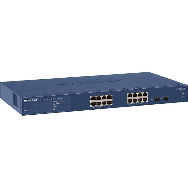 NETGEAR 8-Port Gigabit Ethernet Smart Switch (GS308T) - Managed, Desktop, Silent Operation, S350 Series