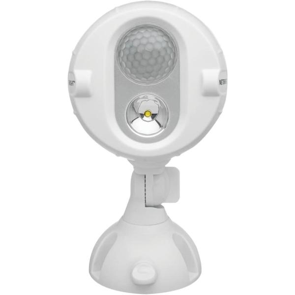 Mr Beams MBN342 Networked LED Wireless Motion Sensing Spotlight System with NetBright Technology, 200-Lumens, White, 2-Pack