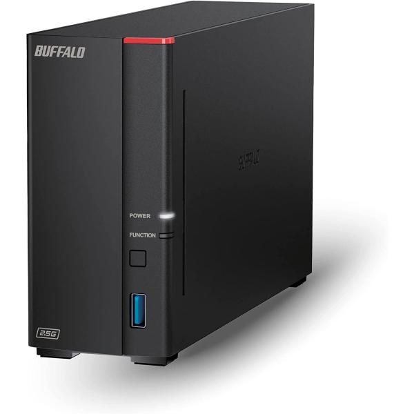 BUFFALO LinkStation 210 4TB 1-Bay NAS Network Attached Storage with HDD Hard Drives Included NAS Storage That Works as Home Cloud or Network Storage Device for Home
