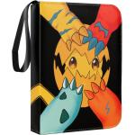 FOYEGA Card Binder for Game Cards Binder 4-Pocket ， 440 Pockets Games Collection Binder Card Holder Storage Carrying Case，Fit for TCG Yugioh Trading Cards，Toys Gifts for Boys Girls