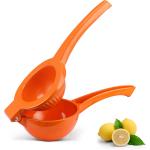 Citrus Squeezer- Kitexpert, Manual Lemon Lime Squeezer, Hand Juicer Citrus Press for Max Extraction, Ergonomic Handled Fruit Juicer for Effortless Use