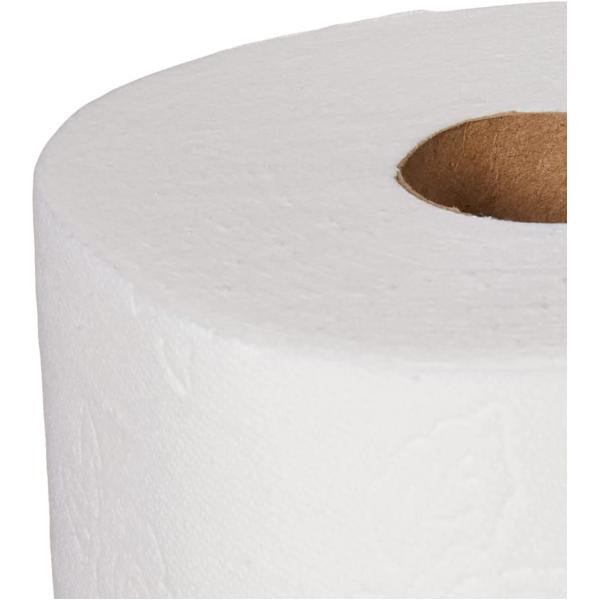 Amazon Brand - Presto! 313 Sheet Mega Roll Toilet Paper， Ultra-Soft， 6 Count (Pack of 2)， 12 Family Mega Rolls = 60 Regular Rolls