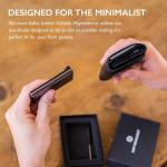 Hayvenhurst Slim Wallet For Men - Front Pocket RFID Blocking Minimalist Wallet For Men - Metal Wallet With Money Clip For Men (Carbon Fiber) Brand: Hayvenhurst