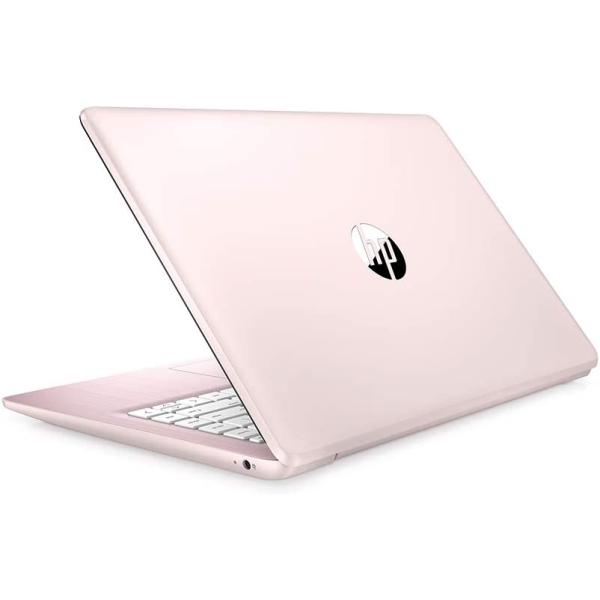 2021 HP Stream 14" HD SVA Laptop Computer, Intel Celeron N4000 Processor, 4GB RAM, 64GB eMMC Flash Memory, Webcam, 1-Year Office, Intel UHD Graphics 600, Win 10S, Rose Pink, 32GB SnowBell USB Card