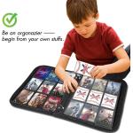 900 Pockets Trading Card Binder Sleeves, Baseball Card Sleeves Fit for Standard Size Sport Cards, Baseball Card Holder for 3 Ring Binder