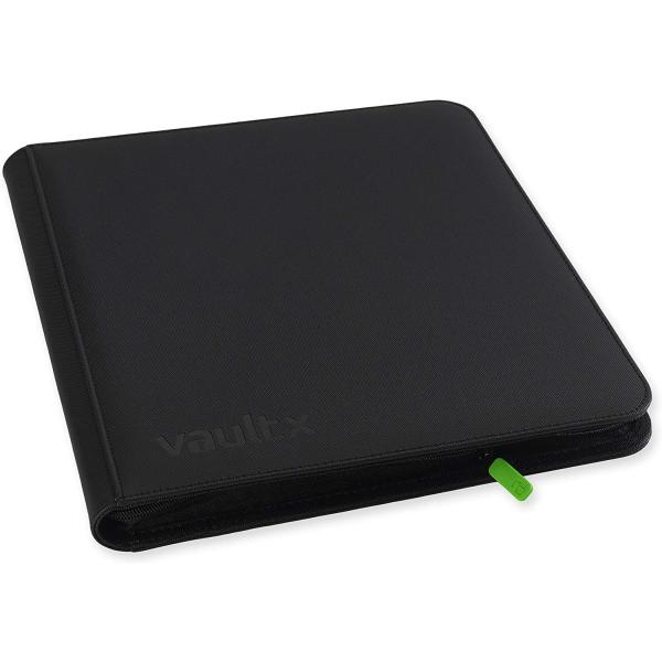 Vault X Premium Exo-Tec® Zip Binder - 12 Pocket Trading Card Album Folder - 480 Side Loading Pocket Binder for TCG