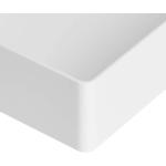 Amazon Basics Plastic Desk Organizer Bundle - Letter Tray 2-Pack/Accessory Tray， White