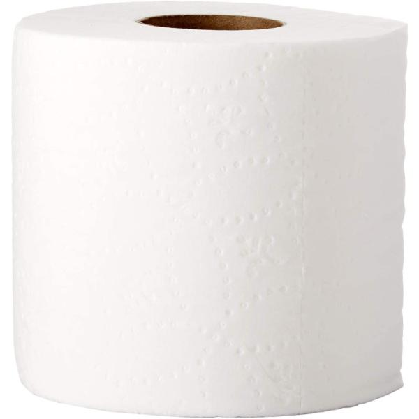 AmazonCommercial 2-Ply White Ultra Plus Individually Wrapped Toilet Paper/Bath Tissue|Bulk|Septic Safe|FSC Certified|400 Sheets per Roll (4.1" x 3.5" Sheet, 80 Count (Pack of 1)