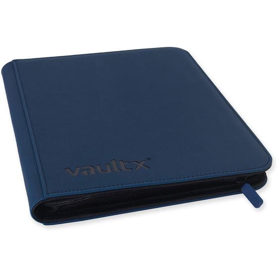 Vault X Premium Exo-Tec® Zip Binder - 9 Pocket Trading Card Album Folder - 360 Side Loading Pocket Binder for TCG