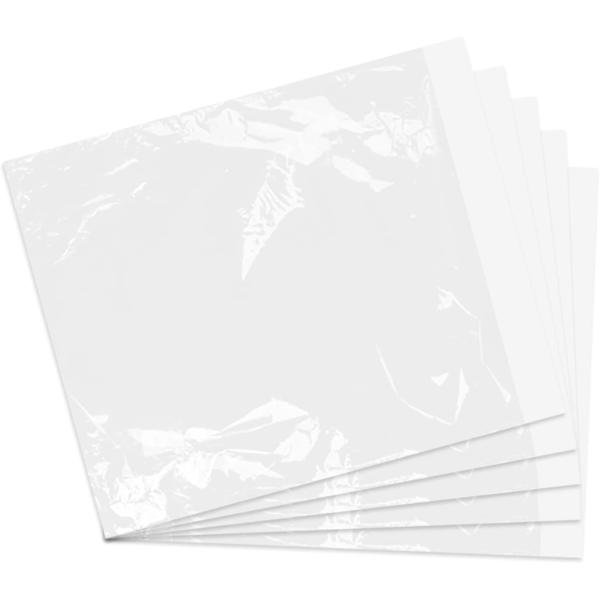 9527 Product 7.5" x 5.5" Clear Adhesive Top Loading Packing List / Shipping Label Envelopes (200 Pack)